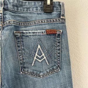 Gorgeous 7 for all mankind “A” pocket